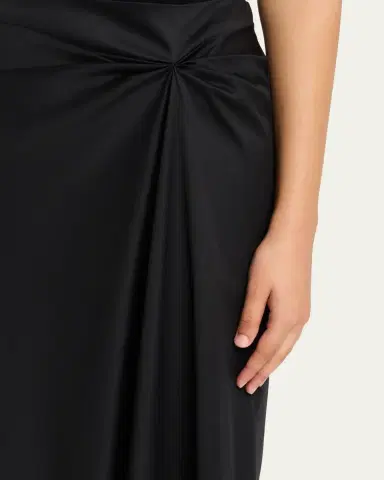 Max Mara Ruched-Detail Midi Skirt | Thumbnail 5