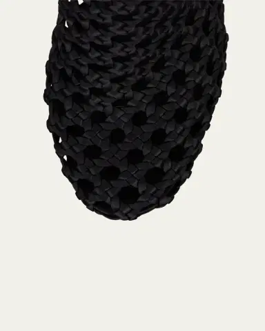 Christian Louboutin 85mm Jane Woven Silk Booties | Thumbnail 4