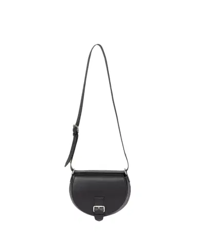 Dries Van Noten Men's Leather Buckle Shoulder Bag | Thumbnail 1 Dries Van Noten Men's Leather Buckle Shoulder Bag | Thumbnail 1
