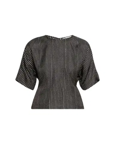 Max Mara Striped Tie-Back Silk Shirt | Thumbnail 1