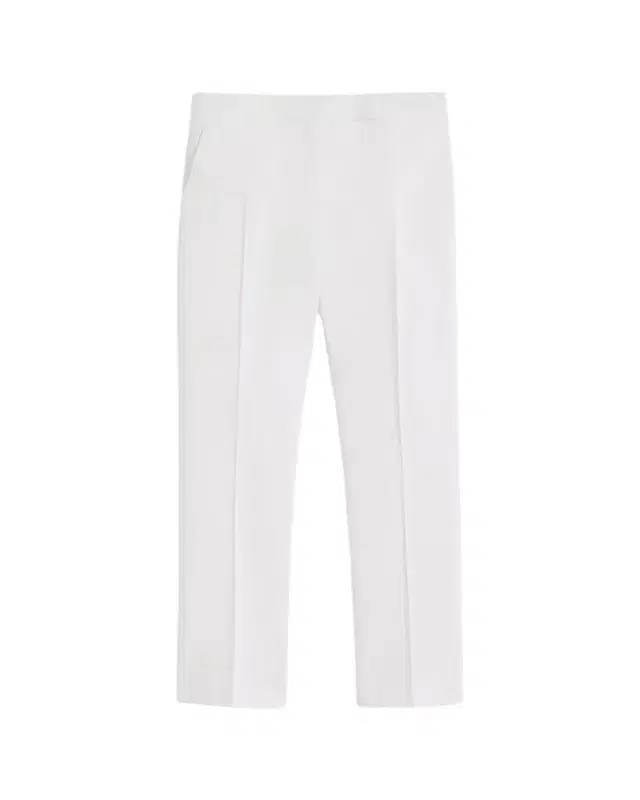Silk Slim-Leg Ankle Cigarette Pants