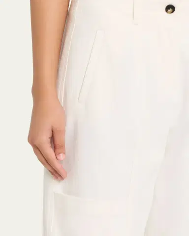 Max Mara Pleated Barrel-Leg Ankle Pants | Thumbnail 5 Max Mara Pleated Barrel-Leg Ankle Pants | Thumbnail 5