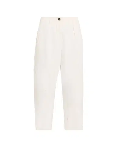 Max Mara Pleated Barrel-Leg Ankle Pants | Thumbnail 1 Max Mara Pleated Barrel-Leg Ankle Pants | Thumbnail 1
