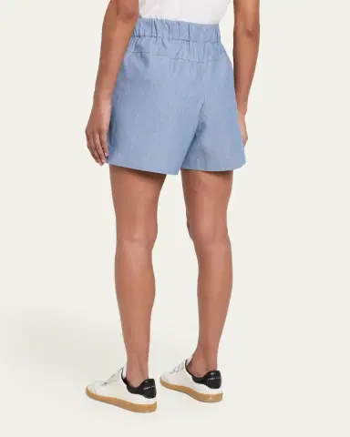 Moncler Chambray Shorts | Thumbnail 3 Moncler Chambray Shorts | Thumbnail 3