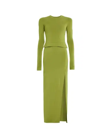 Nanushka Shada Long-Sleeve Knit Dress | Thumbnail 1