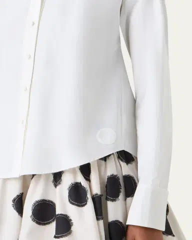 Akris punto Cotton Poplin Button-Down Shirt | Thumbnail 5 Akris punto Cotton Poplin Button-Down Shirt | Thumbnail 5