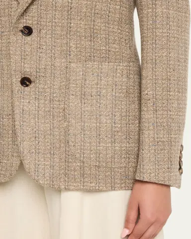 Loro Piana Hedland Single-Breasted Jacket | Thumbnail 5 Loro Piana Hedland Single-Breasted Jacket | Thumbnail 5