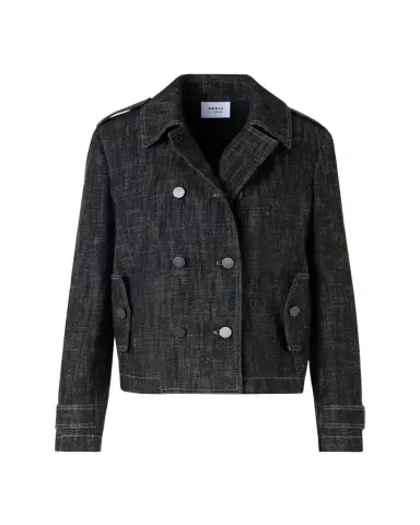 Akris punto Heavyweight Cotton Denim Jacket | Thumbnail 1 Akris punto Heavyweight Cotton Denim Jacket | Thumbnail 1