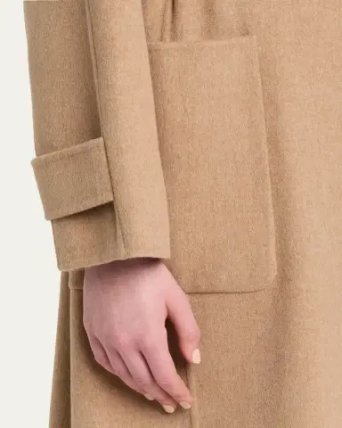 Max Mara Belted Wool Coat | Thumbnail 5 Max Mara Belted Wool Coat | Thumbnail 5