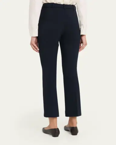 Max Mara Stretch Wool Cigarette Trousers | Thumbnail 3 Max Mara Stretch Wool Cigarette Trousers | Thumbnail 3