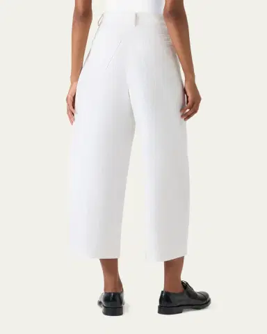 Akris punto High-Rise Barrel-Leg Ankle Pants | Thumbnail 2 Akris punto High-Rise Barrel-Leg Ankle Pants | Thumbnail 2