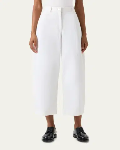 Akris punto High-Rise Barrel-Leg Ankle Pants | Thumbnail 3 Akris punto High-Rise Barrel-Leg Ankle Pants | Thumbnail 3