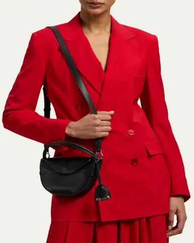 Ralph Lauren Collection The Ralph Calfskin Mini Crossbody Bag | Thumbnail 2 Ralph Lauren Collection The Ralph Calfskin Mini Crossbody Bag | Thumbnail 2