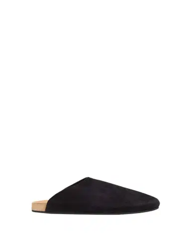 THE ROW Men's Hudson Suede Mules | Thumbnail 1