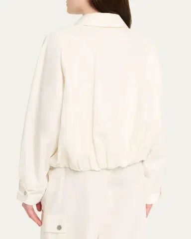 3.1 Phillip Lim Blouson Snap-Front Jacket | Thumbnail 3 3.1 Phillip Lim Blouson Snap-Front Jacket | Thumbnail 3