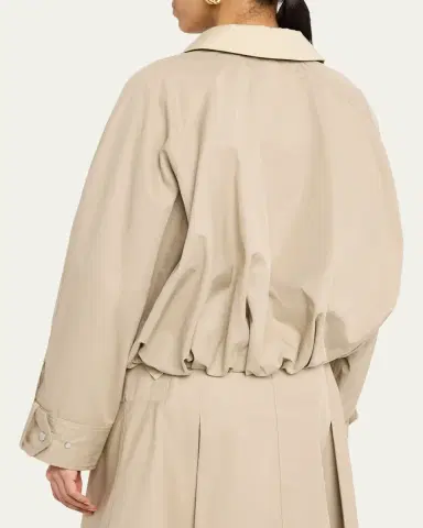 3.1 Phillip Lim Blouson Snap-Front Jacket | Thumbnail 7 3.1 Phillip Lim Blouson Snap-Front Jacket | Thumbnail 7