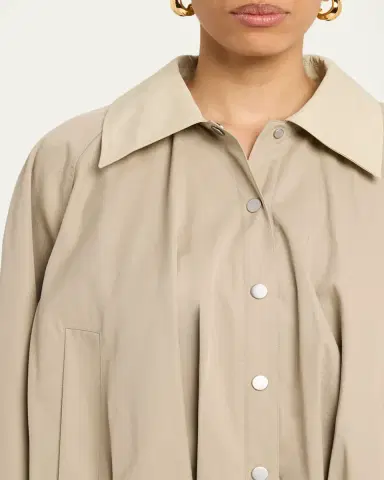 3.1 Phillip Lim Blouson Snap-Front Jacket | Thumbnail 9 3.1 Phillip Lim Blouson Snap-Front Jacket | Thumbnail 9