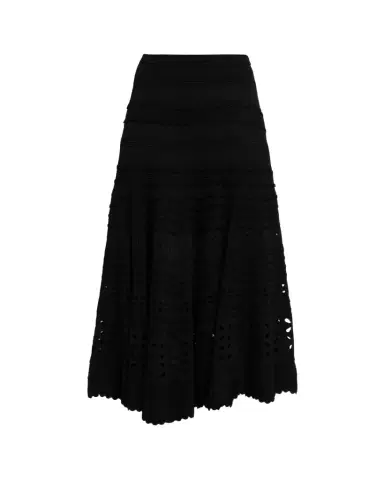 Ulla Johnson Annisa Eyelet Knit Maxi Skirt | Thumbnail 1 Ulla Johnson Annisa Eyelet Knit Maxi Skirt | Thumbnail 1