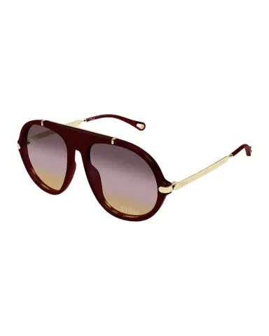 Chloé 58mm Acetate & Metal Aviator Sunglasses | Thumbnail 1 Chloé 58mm Acetate & Metal Aviator Sunglasses | Thumbnail 1