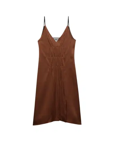 Prada Satin Crepe Midi Slip Dress | Thumbnail 1 Prada Satin Crepe Midi Slip Dress | Thumbnail 1