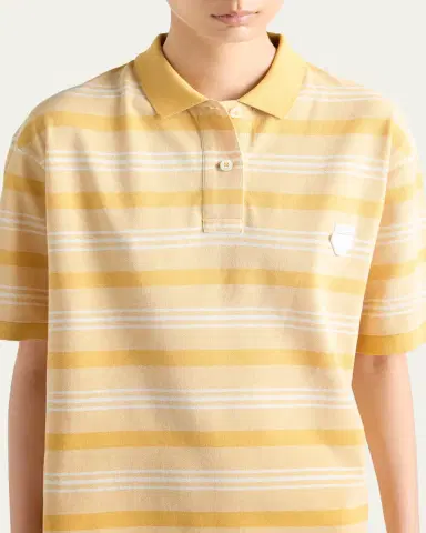 Prada Striped Cotton Jersey Mini Polo Dress | Thumbnail 4 Prada Striped Cotton Jersey Mini Polo Dress | Thumbnail 4