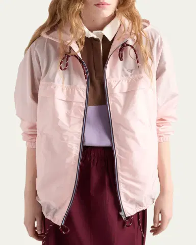 Prada Re-Nylon Zip-Up Jacket | Thumbnail 4