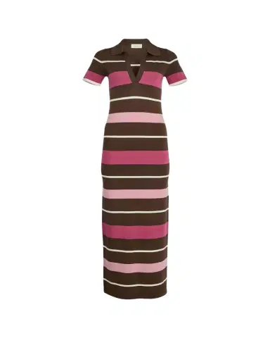 SEROYA Sam Striped Knit Maxi Dress | Thumbnail 1 SEROYA Sam Striped Knit Maxi Dress | Thumbnail 1