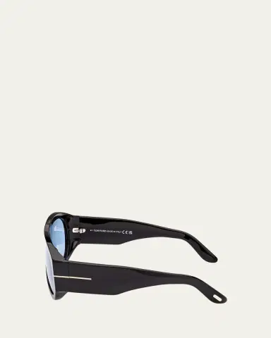 Tom Ford Bronson 60MM Acetate Pilot Sunglasses | Thumbnail 3 Tom Ford Bronson 60MM Acetate Pilot Sunglasses | Thumbnail 3
