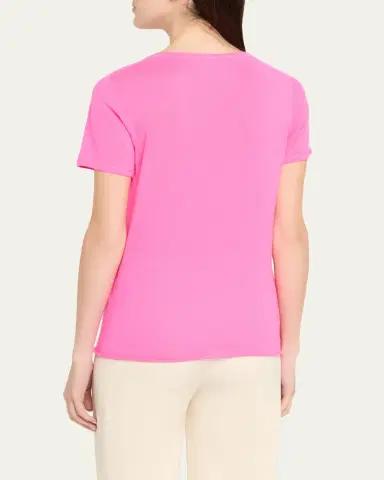 MAJESTIC FILATURES Machine Washable Cashmere Crewneck Top | Thumbnail 11 MAJESTIC FILATURES Machine Washable Cashmere Crewneck Top | Thumbnail 11