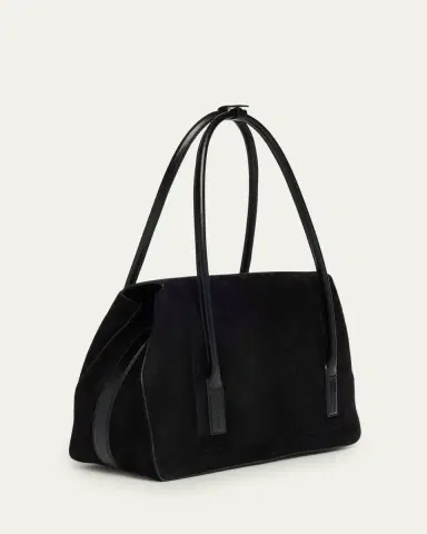 Tom Ford Eclipse Medium Suede & Leather Shoulder Bag | Thumbnail 3