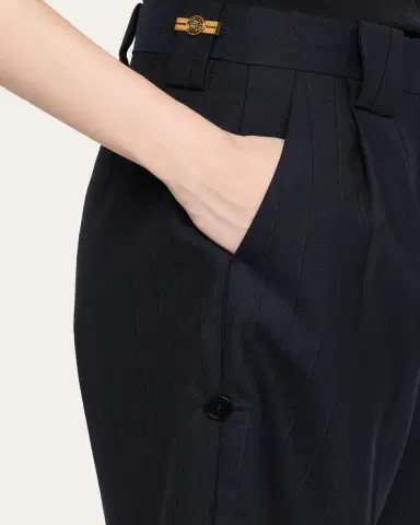 Versace Knee-Length Suiting Shorts | Thumbnail 5 Versace Knee-Length Suiting Shorts | Thumbnail 5