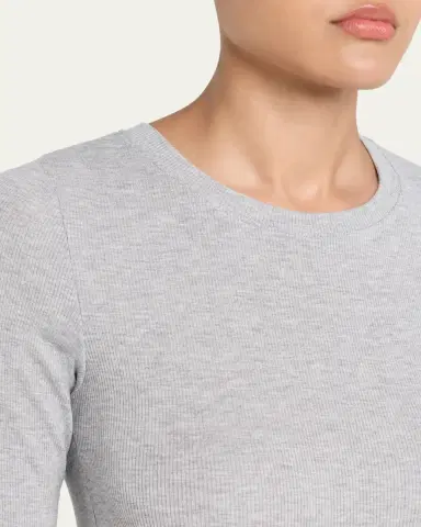 Jamie Haller The Rib Elbow Crewneck T-Shirt | Thumbnail 5 Jamie Haller The Rib Elbow Crewneck T-Shirt | Thumbnail 5