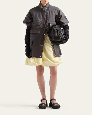Prada Silk Taffeta Balloon Skirt | Thumbnail 2 Prada Silk Taffeta Balloon Skirt | Thumbnail 2