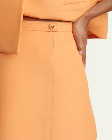 Valentino Garavani Virgin Wool Mini Skirt | Thumbnail 5 Valentino Garavani Virgin Wool Mini Skirt | Thumbnail 5