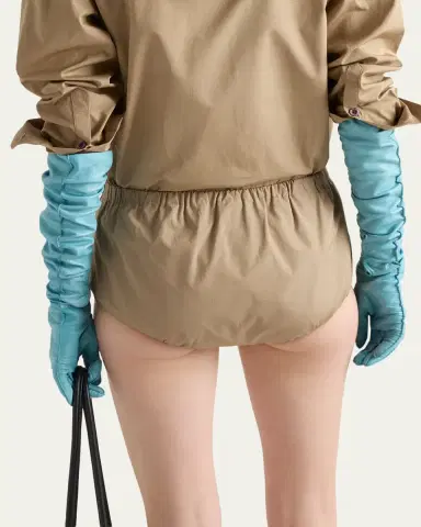 Prada Poplin Shorts | Thumbnail 3