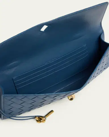 Bottega Veneta Long Andiamo Clutch Bag with Handle | Thumbnail 8