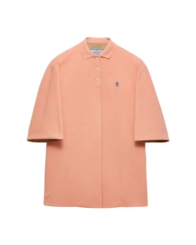 Old Pique 3/4-Sleeve Polo Shirt Jacket