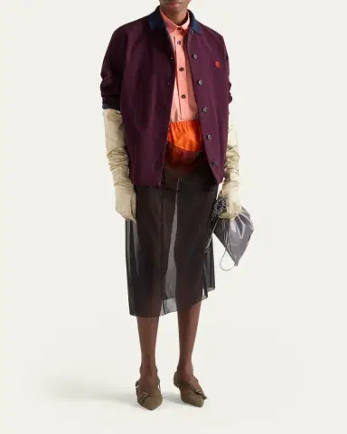 Prada Poplin Shorts | Thumbnail 2