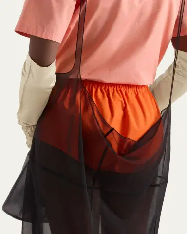 Prada Poplin Shorts | Thumbnail 3