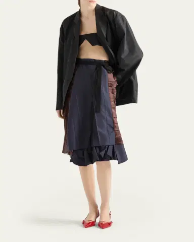 Prada Wool Bandeau Top | Thumbnail 2