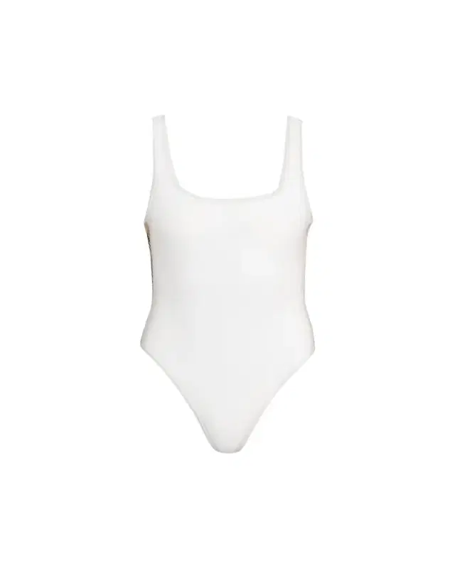 Sorcha Check Trim One-Piece Swimsuit