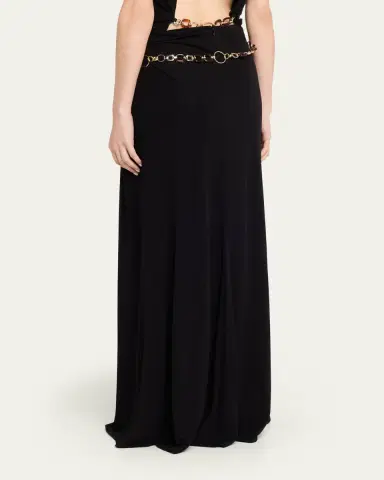 Christopher Esber Tortoise Chain Belt Maxi Skirt | Thumbnail 3 Christopher Esber Tortoise Chain Belt Maxi Skirt | Thumbnail 3
