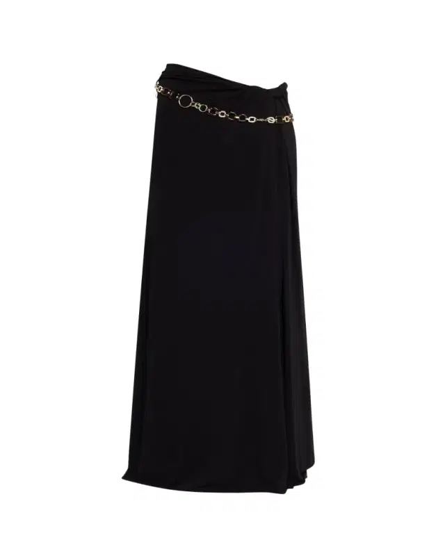 Christopher Esber Tortoise Chain Belt Maxi Skirt