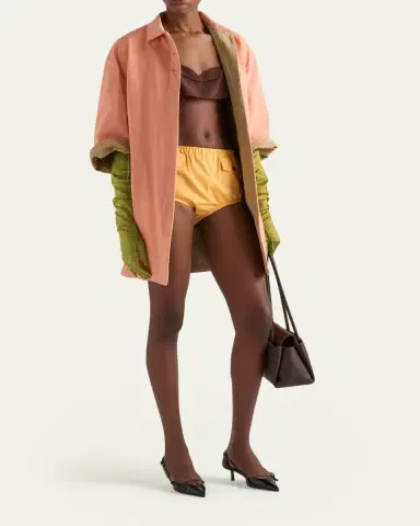 Prada Poplin Shorts | Thumbnail 2