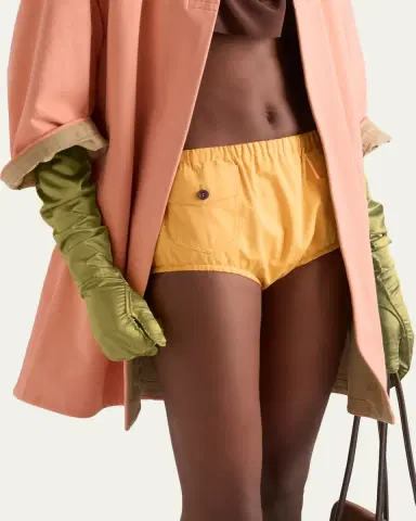 Prada Poplin Shorts | Thumbnail 4