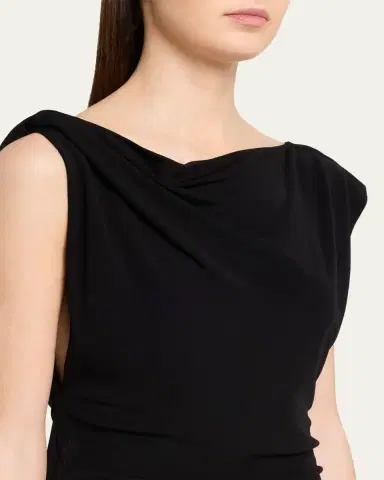 Christopher Esber Tortoiseshell Chain Jersey Maxi Dress | Thumbnail 5