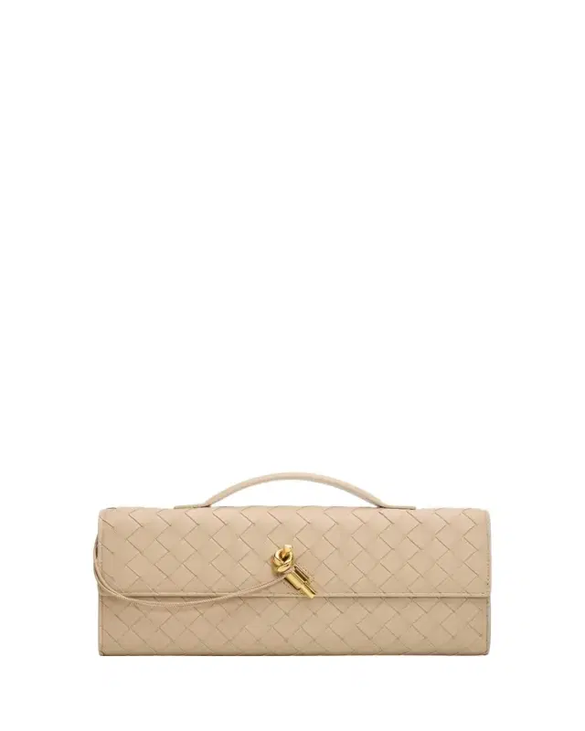 Long Andiamo Clutch Bag with Handle