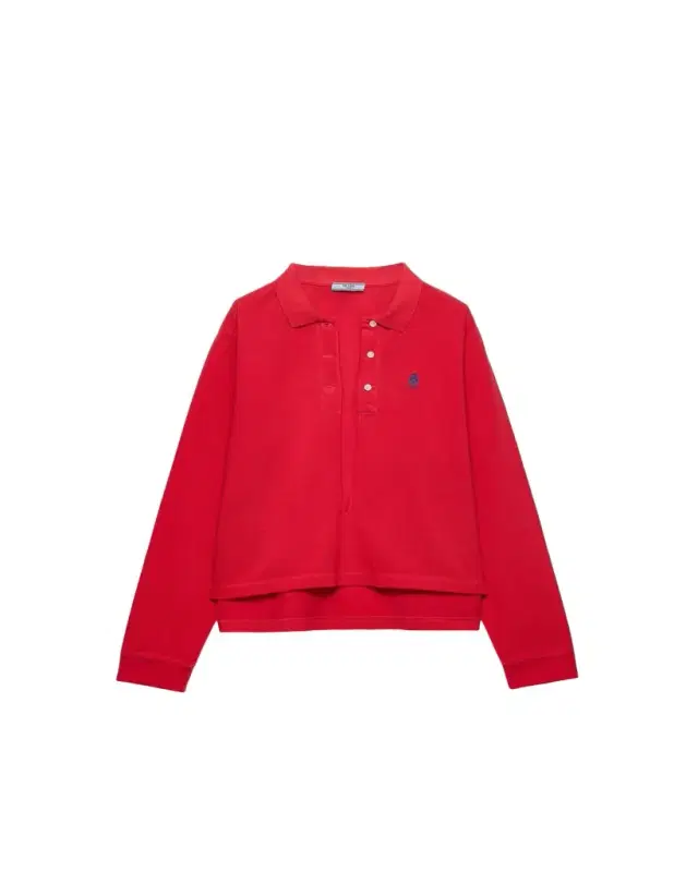 Cotton Pique Polo Shirt