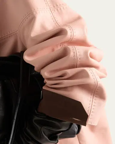 Prada Nappa Leather Single-Breasted Jacket | Thumbnail 5