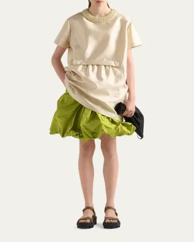 Prada Silk Taffeta Balloon Skirt | Thumbnail 2 Prada Silk Taffeta Balloon Skirt | Thumbnail 2